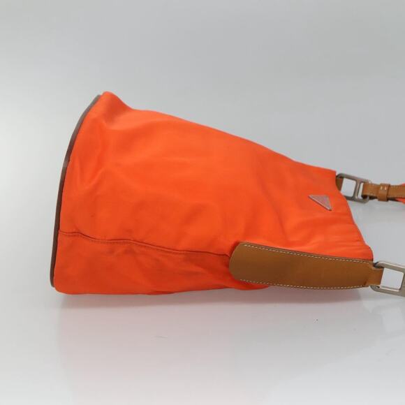PRADA Shoulder Bag Nylon Orange - Picture 3 of 16